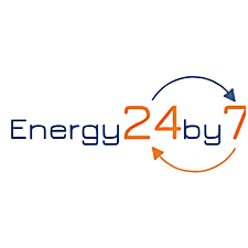Energy24by7 logo – Tekaxis digital branding for solar and energy companies